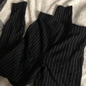 Pin stripe pants
